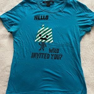 Marc by Marc Jacobs “Hello who invited you?” Graphic tee